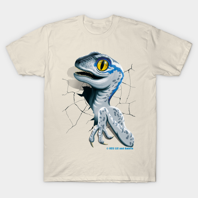 Jurassic World Baby Blue Raptor Jurassic World TShirt TeePublic